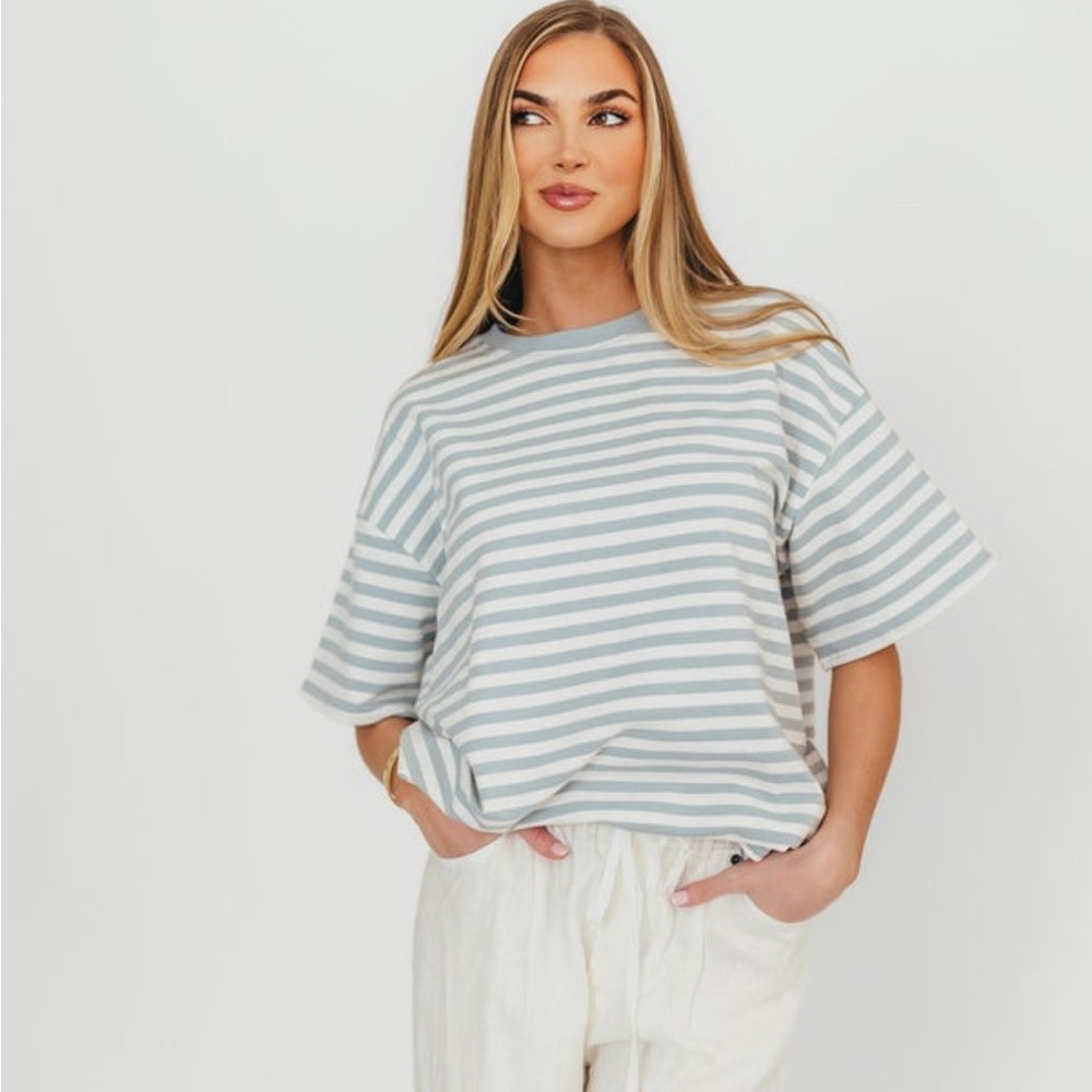 Worth Collective Oversized Relaxed Short Sleeve Tee